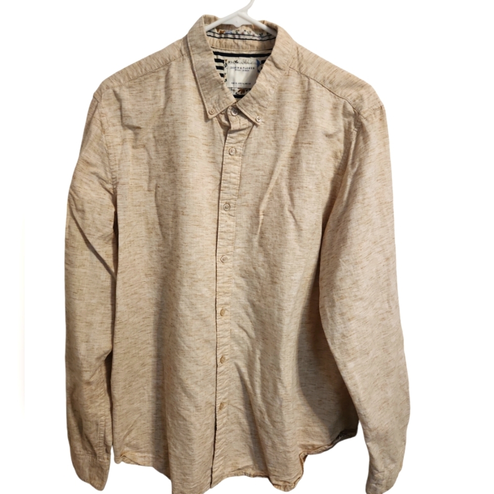 Denim & Flower Ricky Singh XL Long Sleeve Button Down